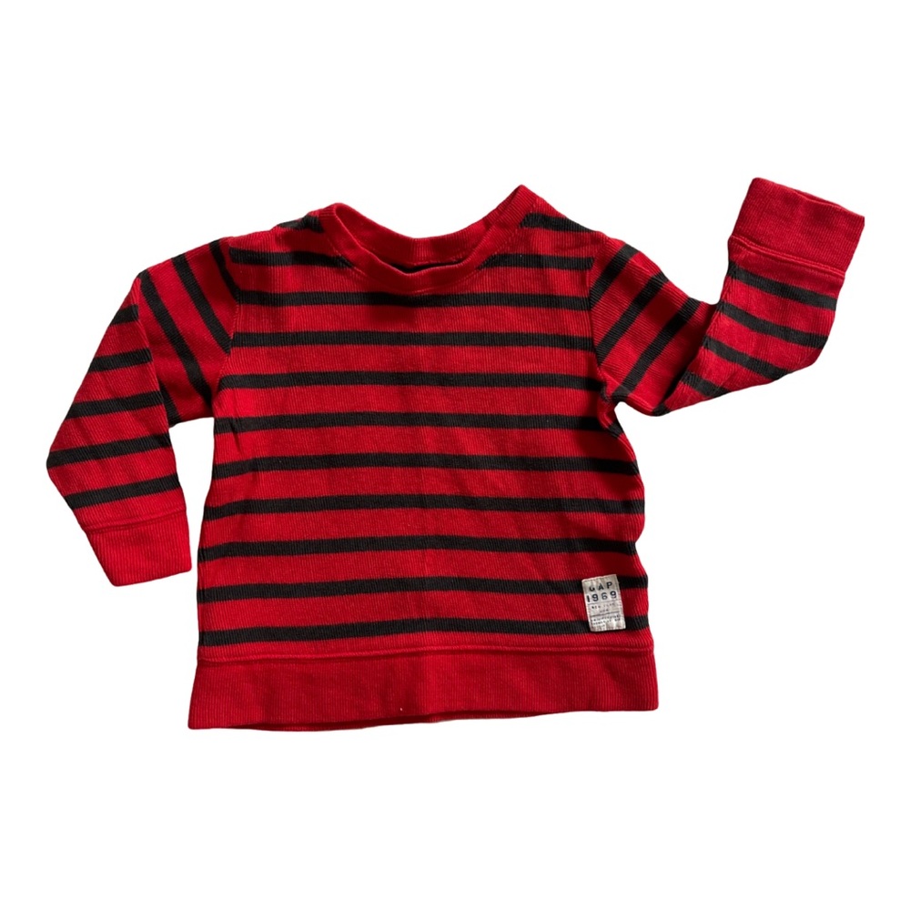Boys baby gap thermal long sleeve tee size 3